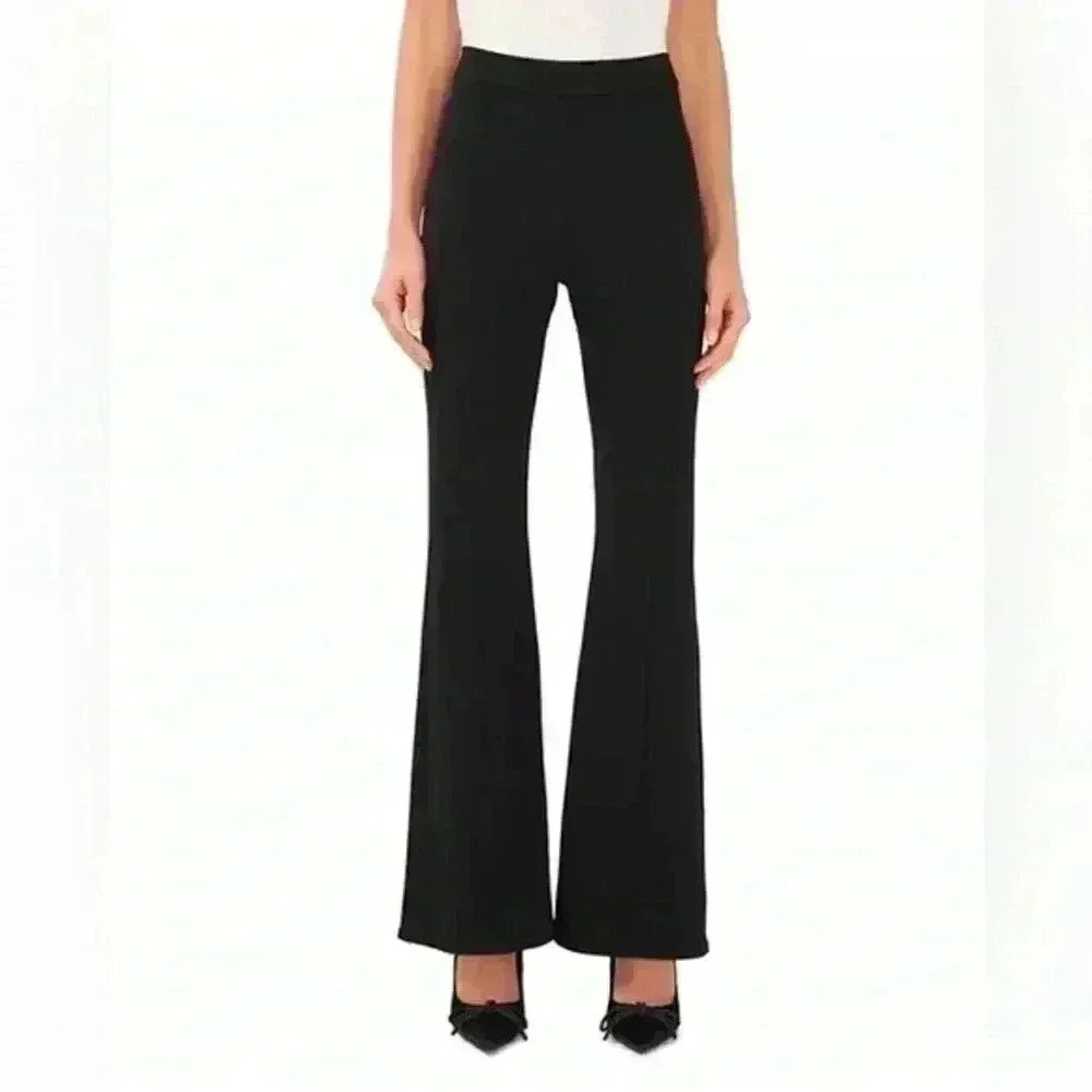 CeCe Flared Leg Pants Black size NEW